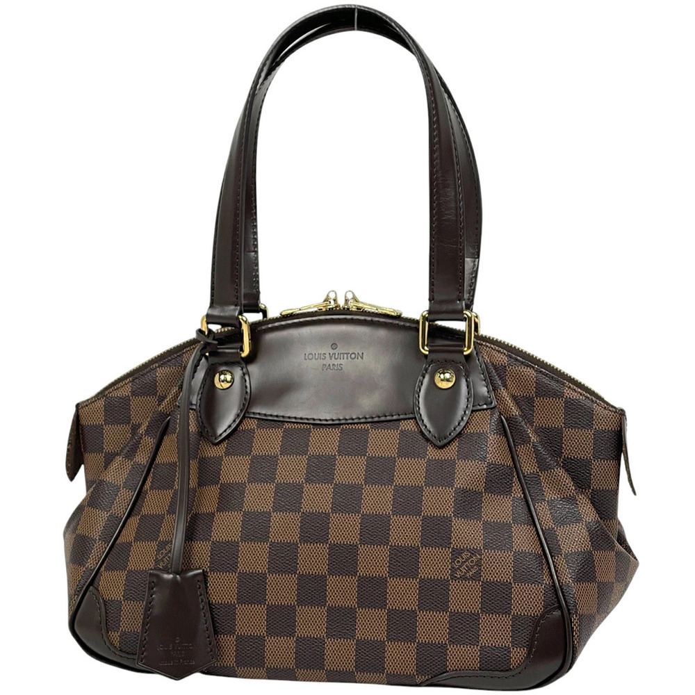 Louis Vuitton Verona Shoulder Bag Handbag Damier Brown